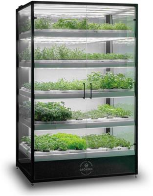 Environmental life cycle assessment of an on-site modular cabinet vertical farm